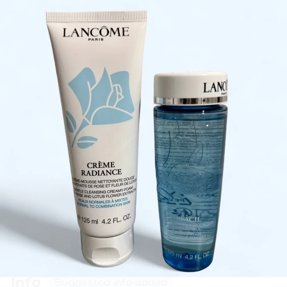 Lancôme cleansing Foam And Facial Bundle